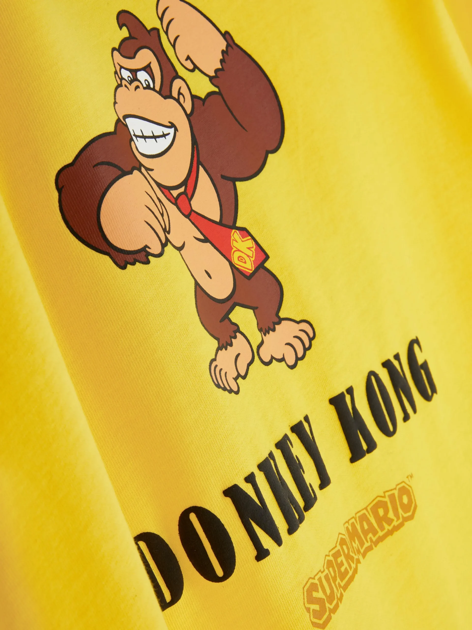 Hauts Et T-Shirts|Primark T-shirt Donkey Kong Jaune