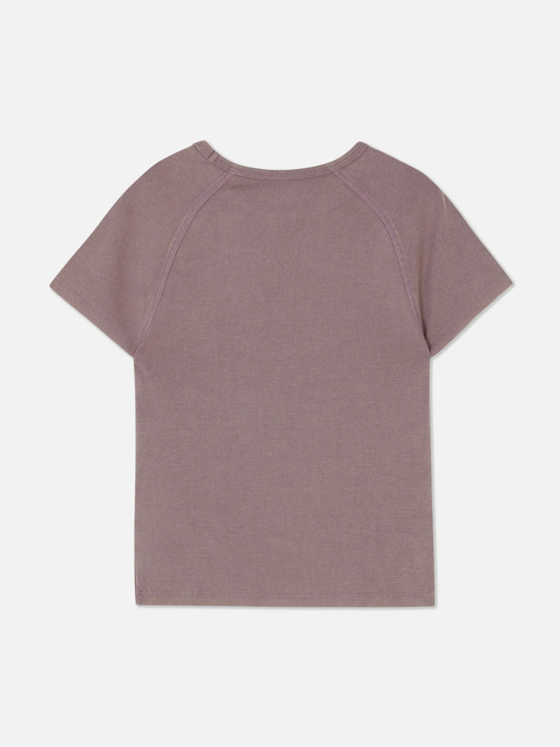 Hauts Et T-Shirts|Primark T-shirt Effet Délavé à Imprimé Papillons Violet