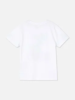 Hauts Et T-Shirts|Primark T-shirt Graphique à Manches Courtes Blanc