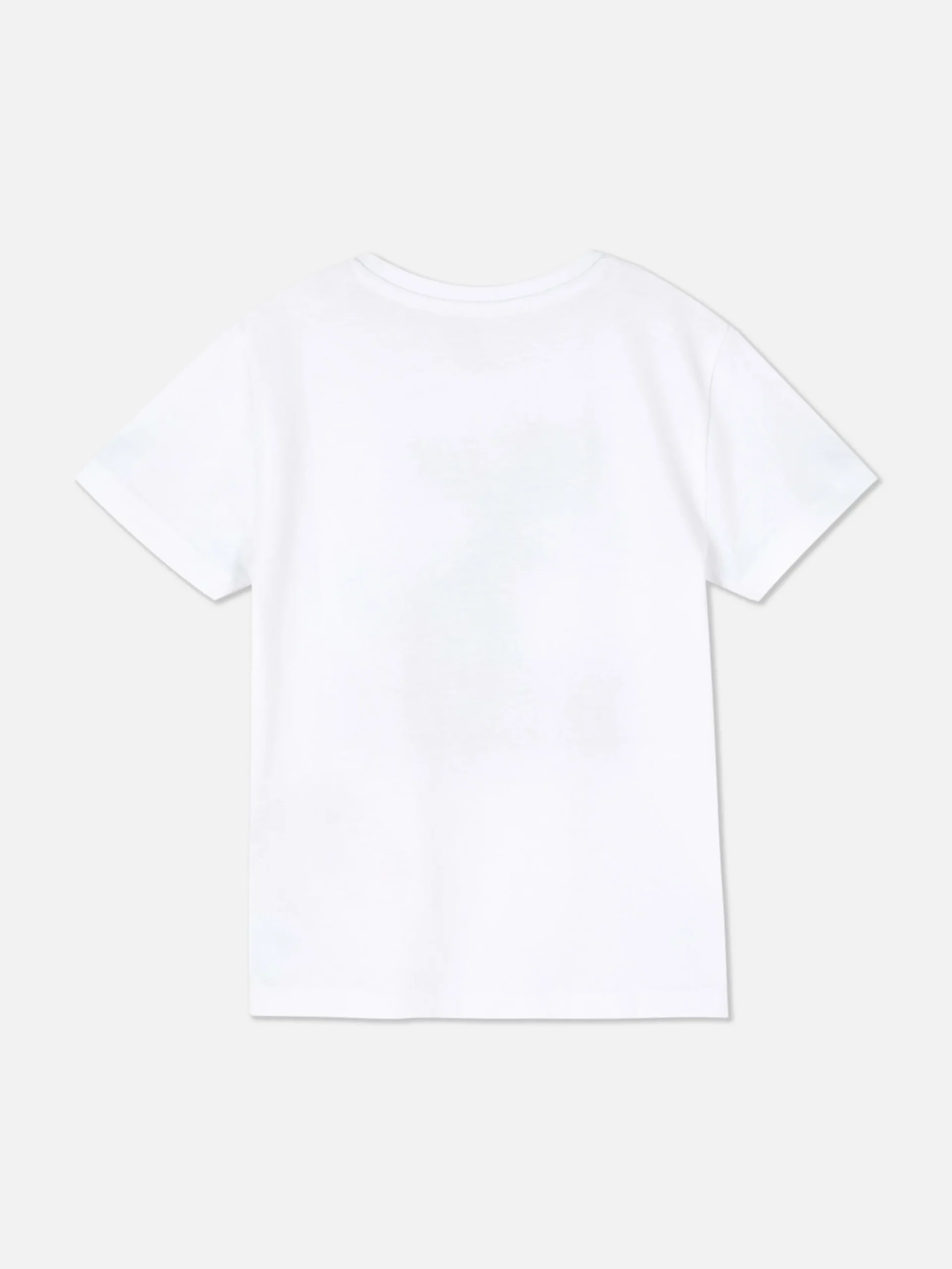 Hauts Et T-Shirts|Primark T-shirt Graphique à Manches Courtes Blanc
