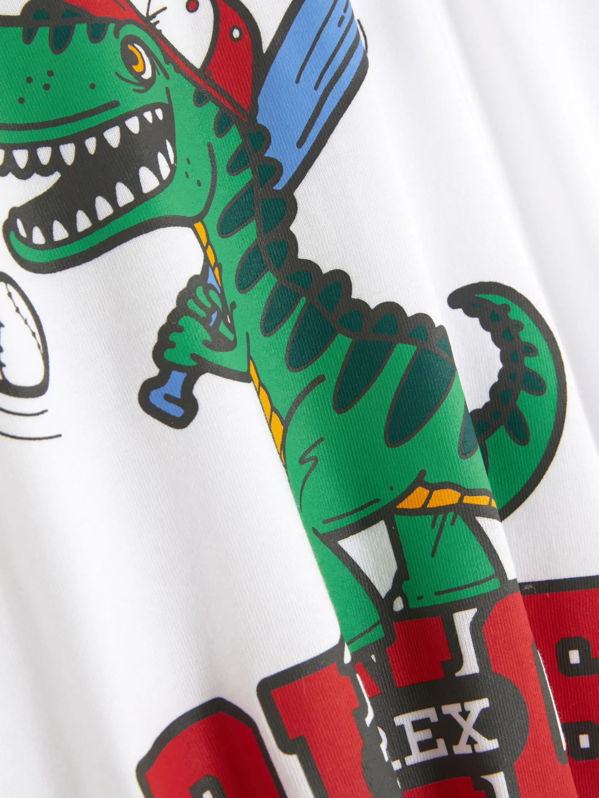 Hauts Et T-Shirts|Primark T-shirt Graphique à Manches Courtes Blanc