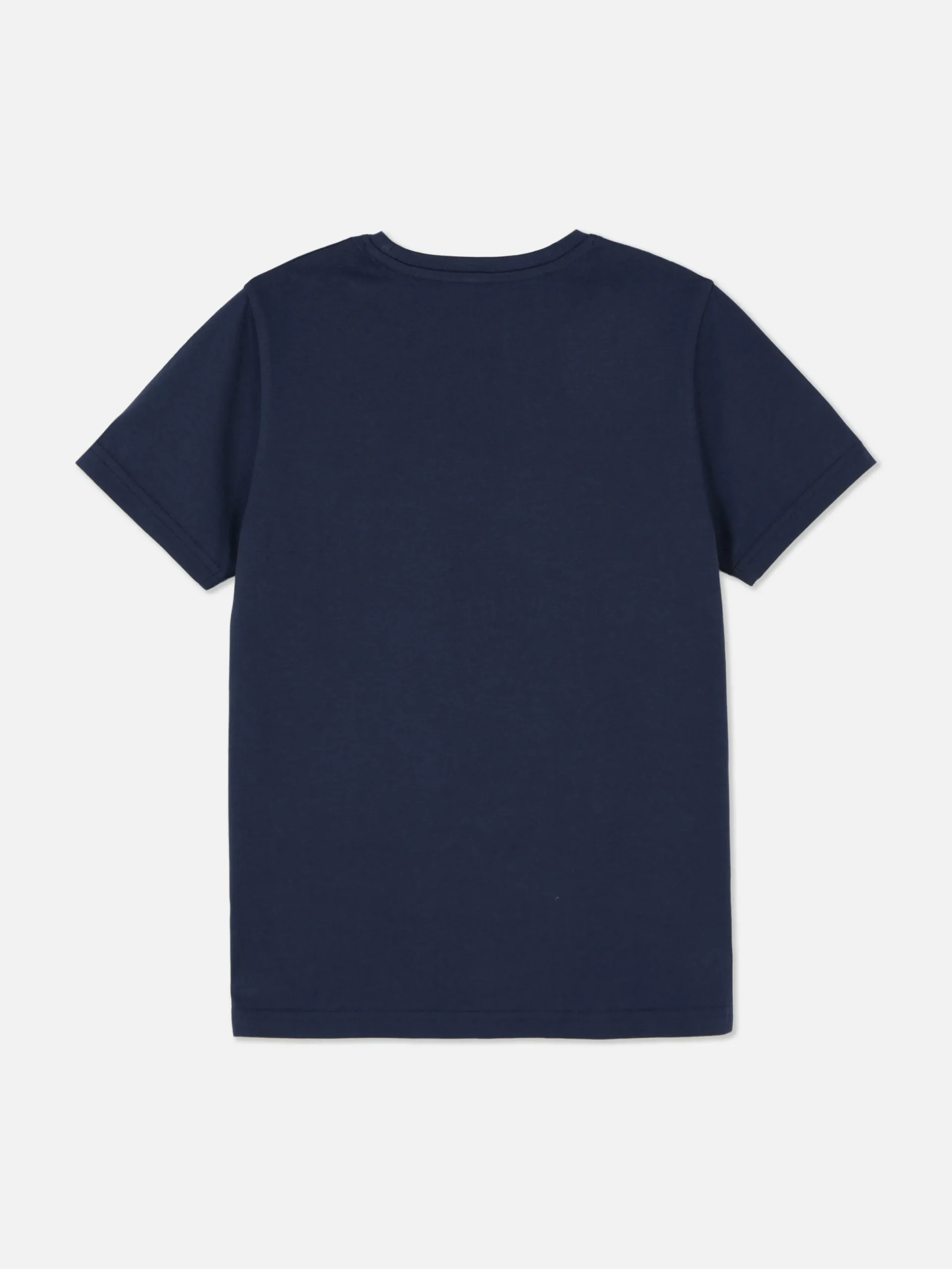 Hauts Et T-Shirts|Primark T-shirt Graphique à Manches Courtes Bleu marine