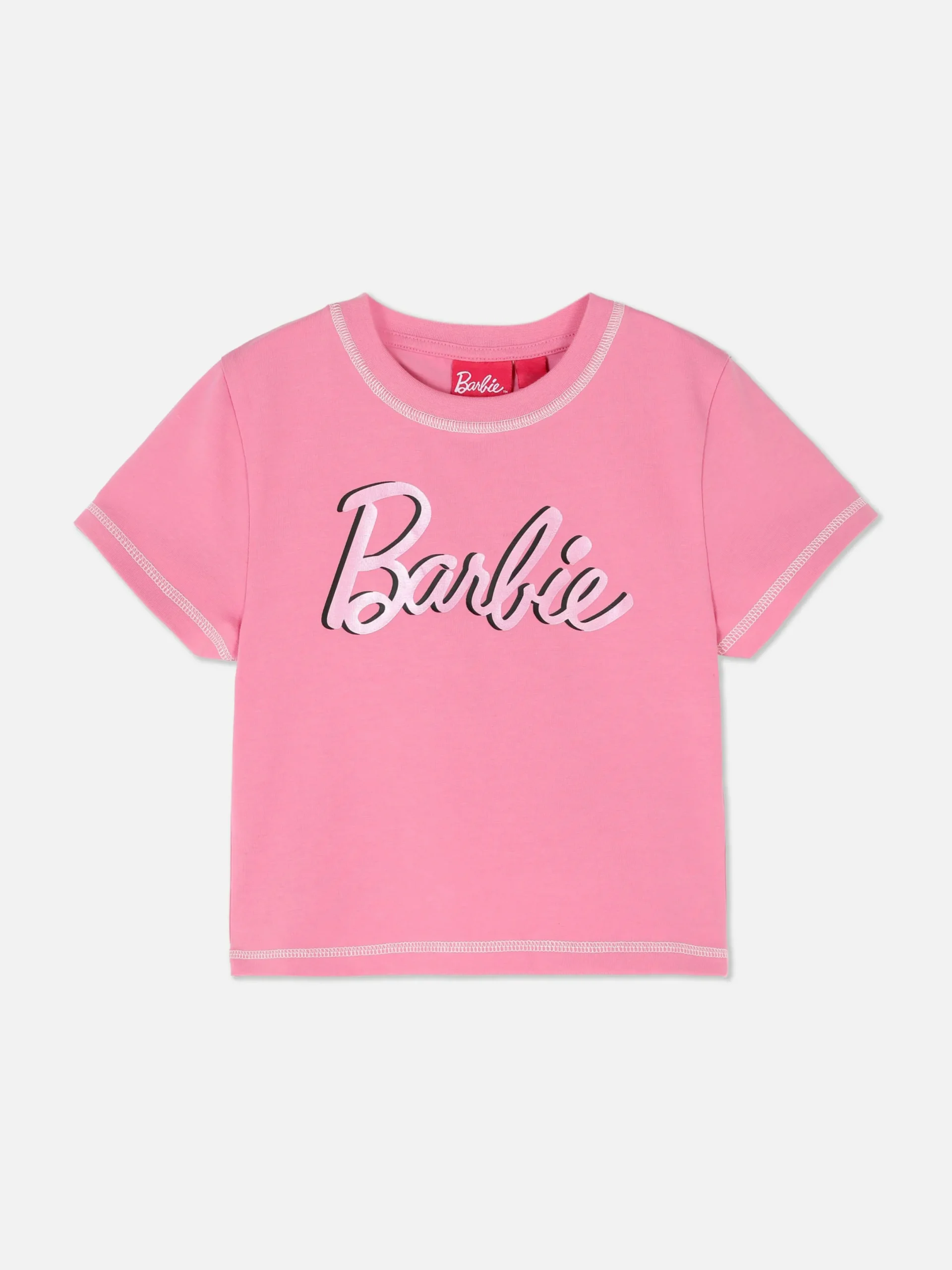 Hauts Et T-Shirts|Primark T-shirt Graphique Barbie Rose