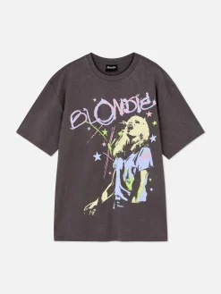T-Shirts Et Sweat-Shirts À Motifs|Hauts Et T-Shirts|Primark T-shirt Graphique Blondie Anthracite