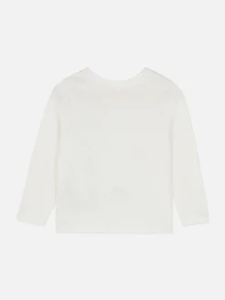 Hauts Et T-Shirts|Primark T-shirt Graphique Licorne Blanc