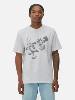 T-Shirts Et Sweat-Shirts À Motifs|Hauts Et T-Shirts|Primark T-shirt Graphique Looney Tunes Gris chiné
