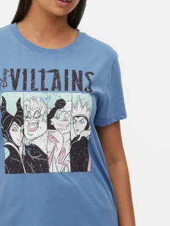 Hauts Et T-Shirts|Primark T-shirt Graphique Méchants Disney Bleu foncé