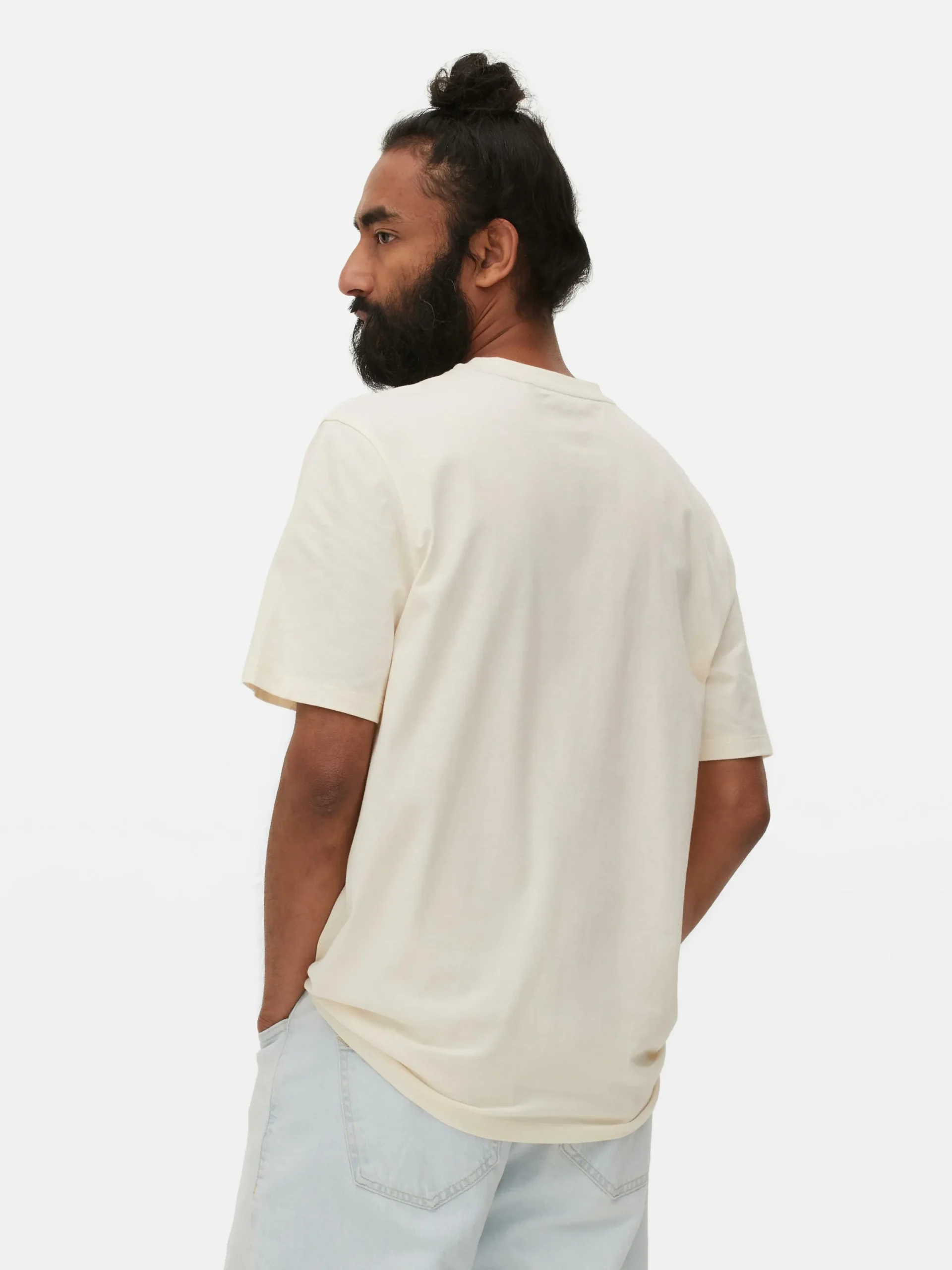 Hauts Et T-Shirts|Primark T-shirt Keith Haring Untitled (Dance) Écru