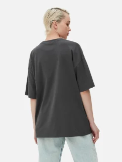 The Nightmare Before Christmas|Tout Halloween|Primark T-shirt Oversize Disney L’Étrange Noël De Monsieur Jack De Tim Burton Anthracite