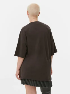T-Shirts Et Sweat-Shirts À Motifs|Hauts Et T-Shirts|Primark T-shirt Oversize Les Cyprès De Van Gogh Anthracite