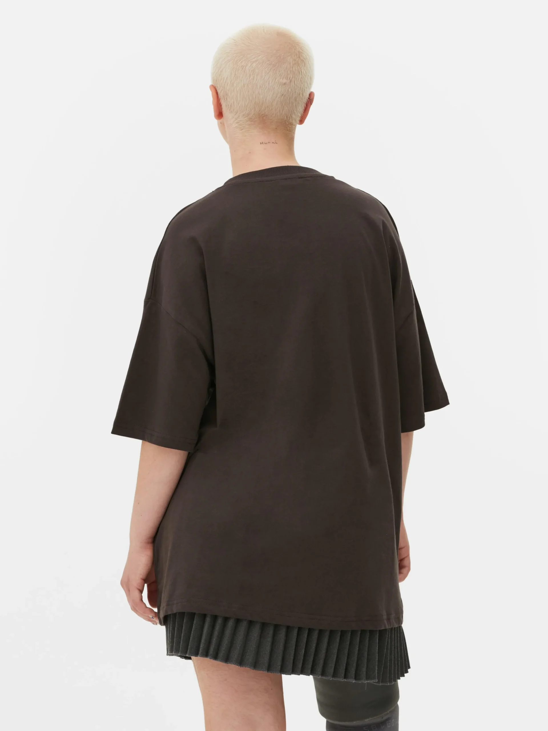 T-Shirts Et Sweat-Shirts À Motifs|Hauts Et T-Shirts|Primark T-shirt Oversize Les Cyprès De Van Gogh Anthracite