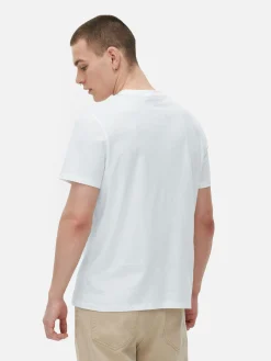 Hauts Et T-Shirts|Primark T-shirt Regular Blanc