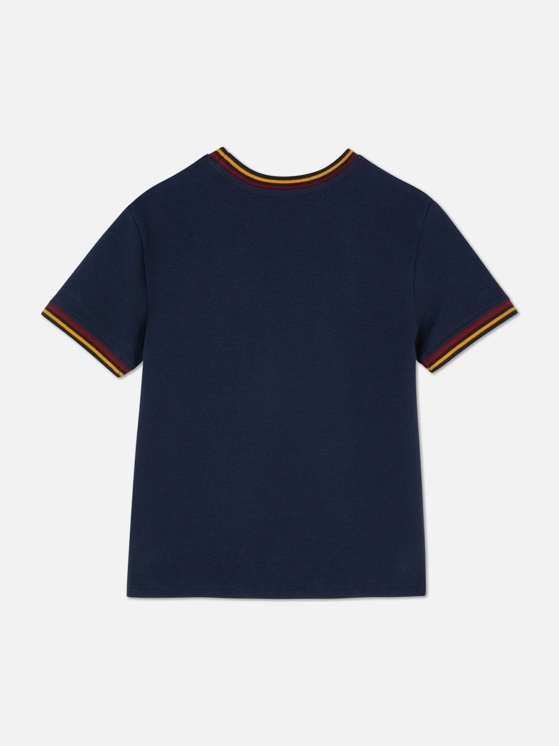 Hauts Et T-Shirts|Primark T-shirt Style Universitaire à Manches Courtes Bleu marine