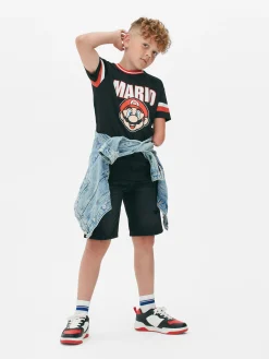 Hauts Et T-Shirts|Primark T-shirt Super Mario Noir