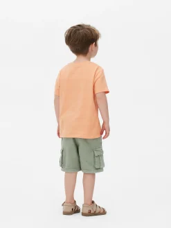 Hauts Et T-Shirts|Primark T-shirt Texturé à Rayures Corail