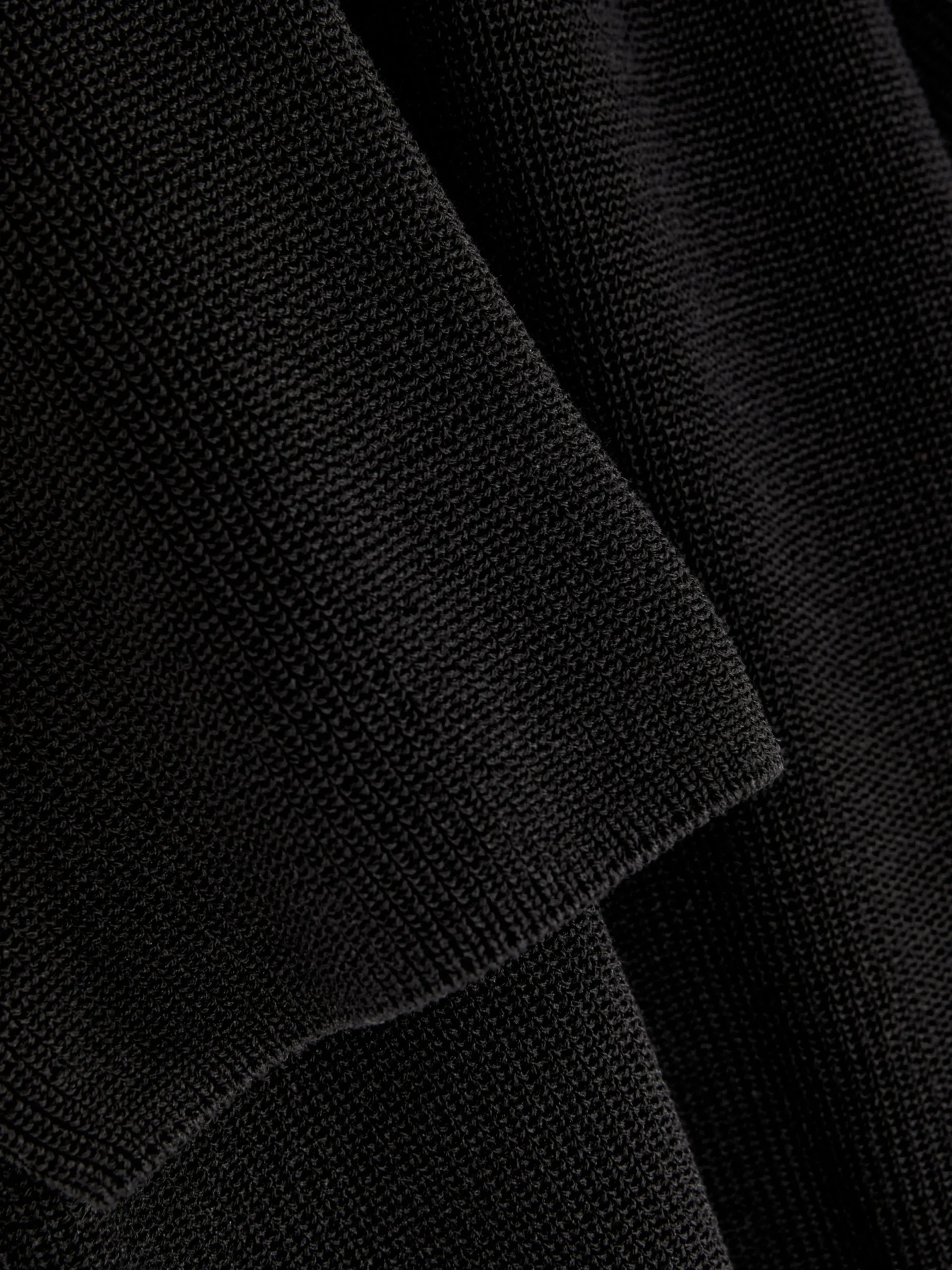 Hauts Et T-Shirts|Primark T-shirt Tricoté à Col Rond Noir