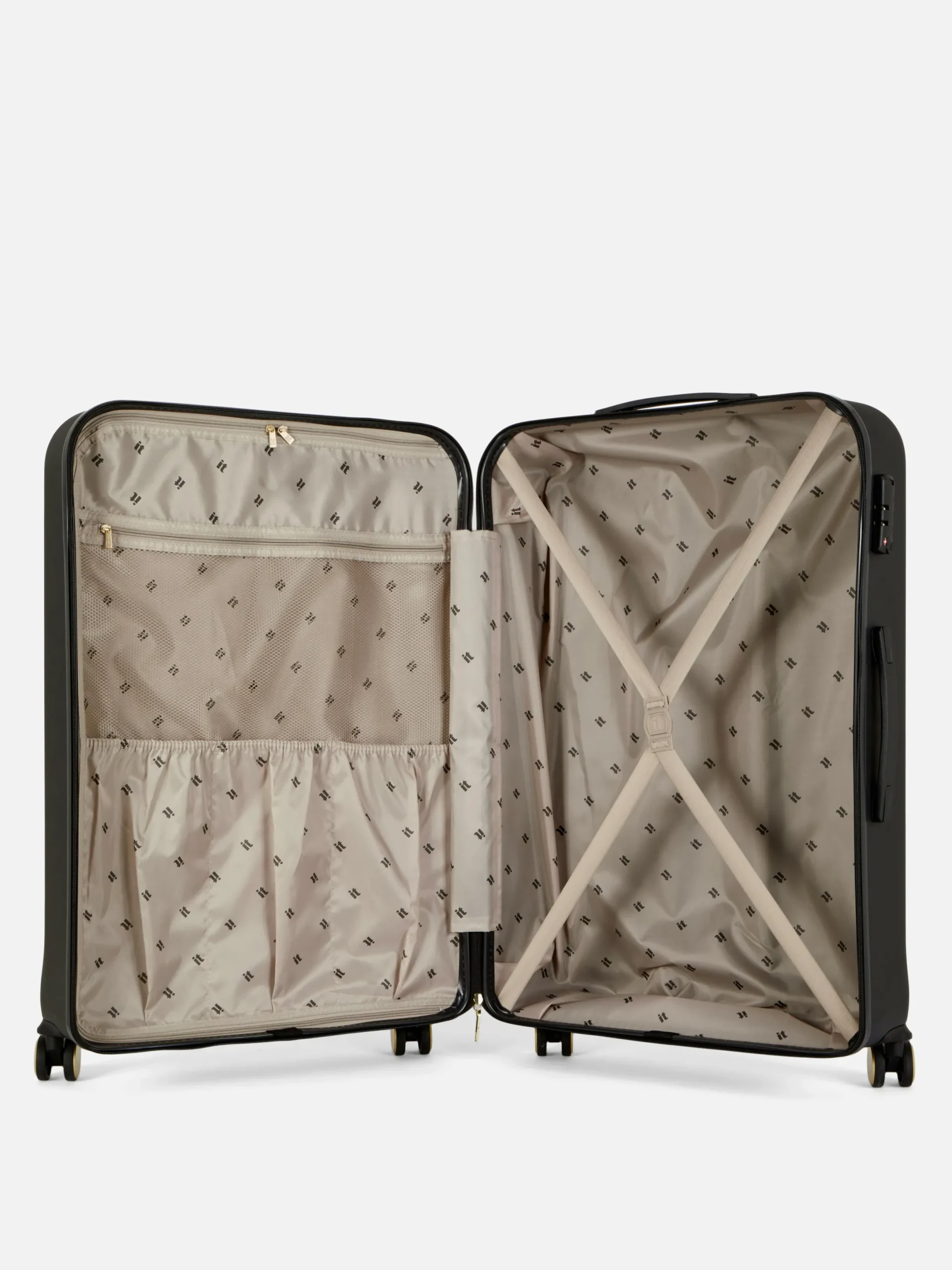 Valises Et Bagages|Primark Valise Matelassée à 8 Roulettes It Luggage Noir