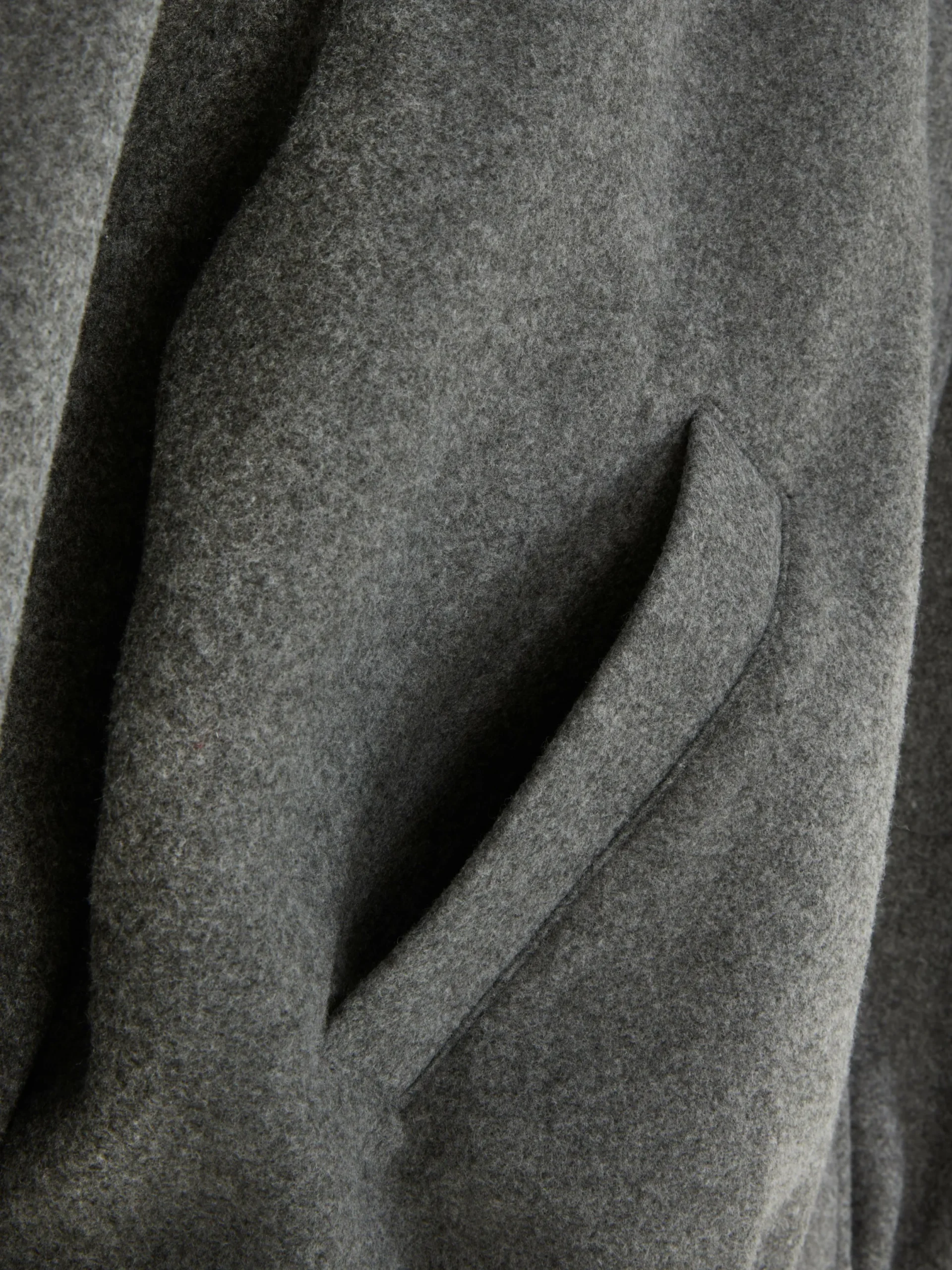 Manteaux Et Vestes|Primark Veste à Ourlet Boule Gris