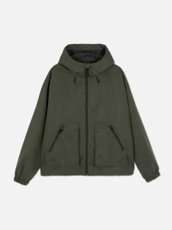 Manteaux Et Vestes|Primark Veste Coupe-vent à Capuche Vert