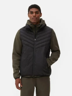 Manteaux Et Vestes|Vêtements De Sport|Primark Veste De Sport Matelassée Sans Manches Noir