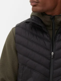 Manteaux Et Vestes|Vêtements De Sport|Primark Veste De Sport Matelassée Sans Manches Noir