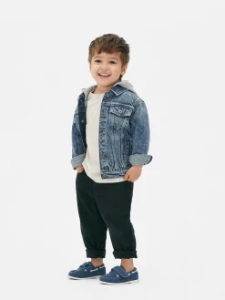 Manteaux Et Vestes|Primark Veste En Jean à Capuche Bleu