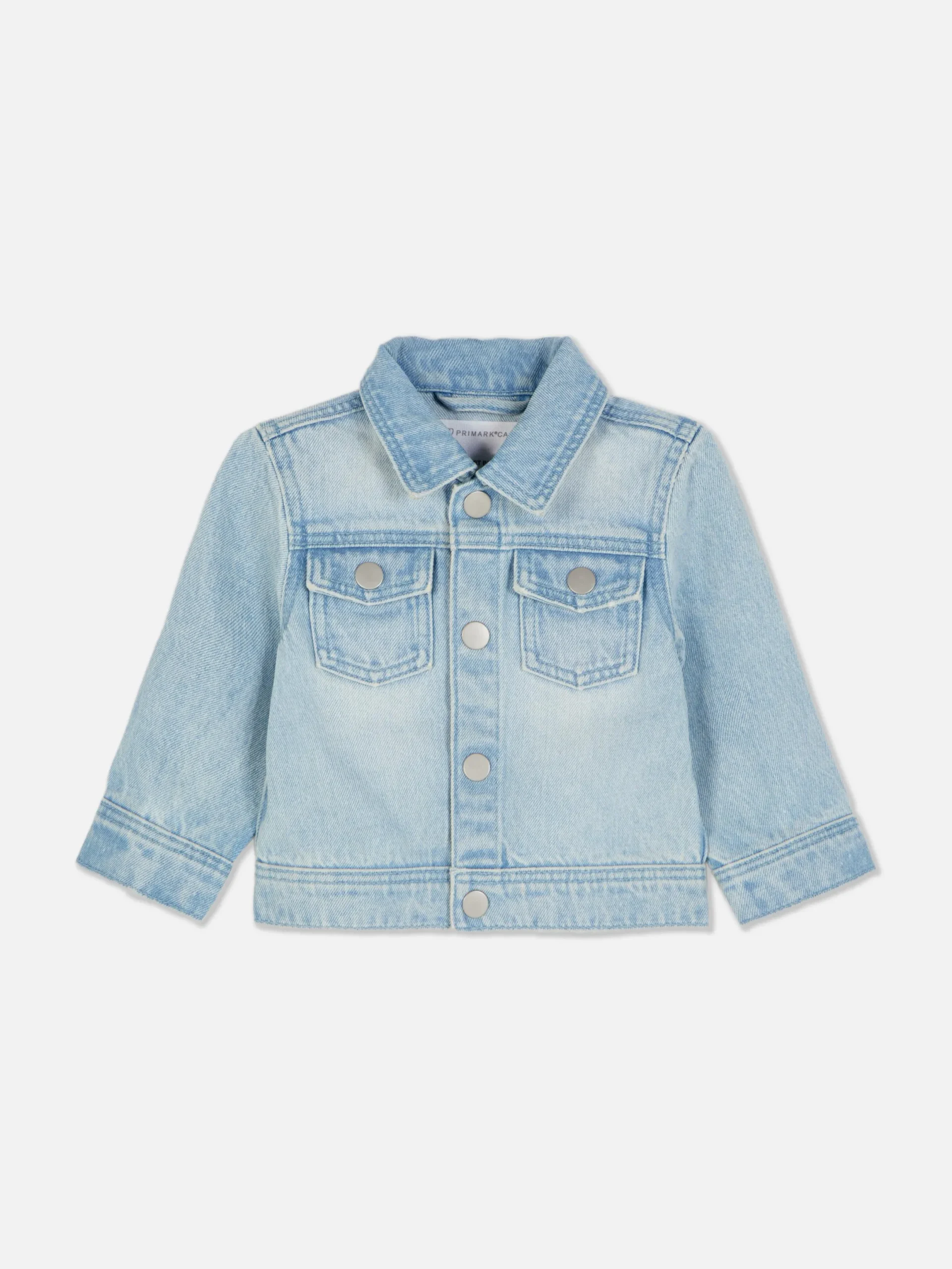 Manteaux Et Vestes|Primark Veste En Jean Délavé Bleu