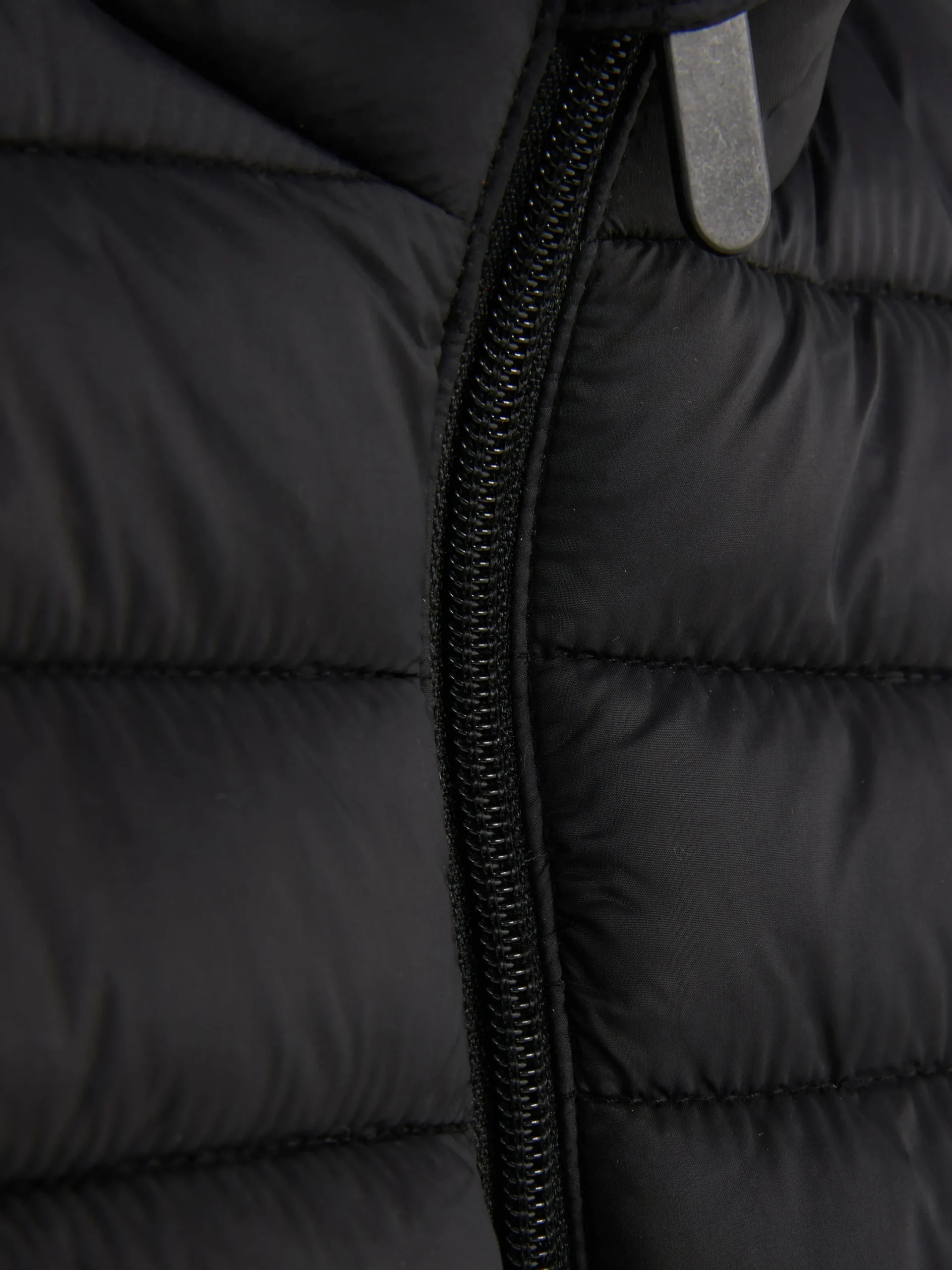 Manteaux Et Vestes|Primark Veste Sans Manches Rembourrée Zippée Noir